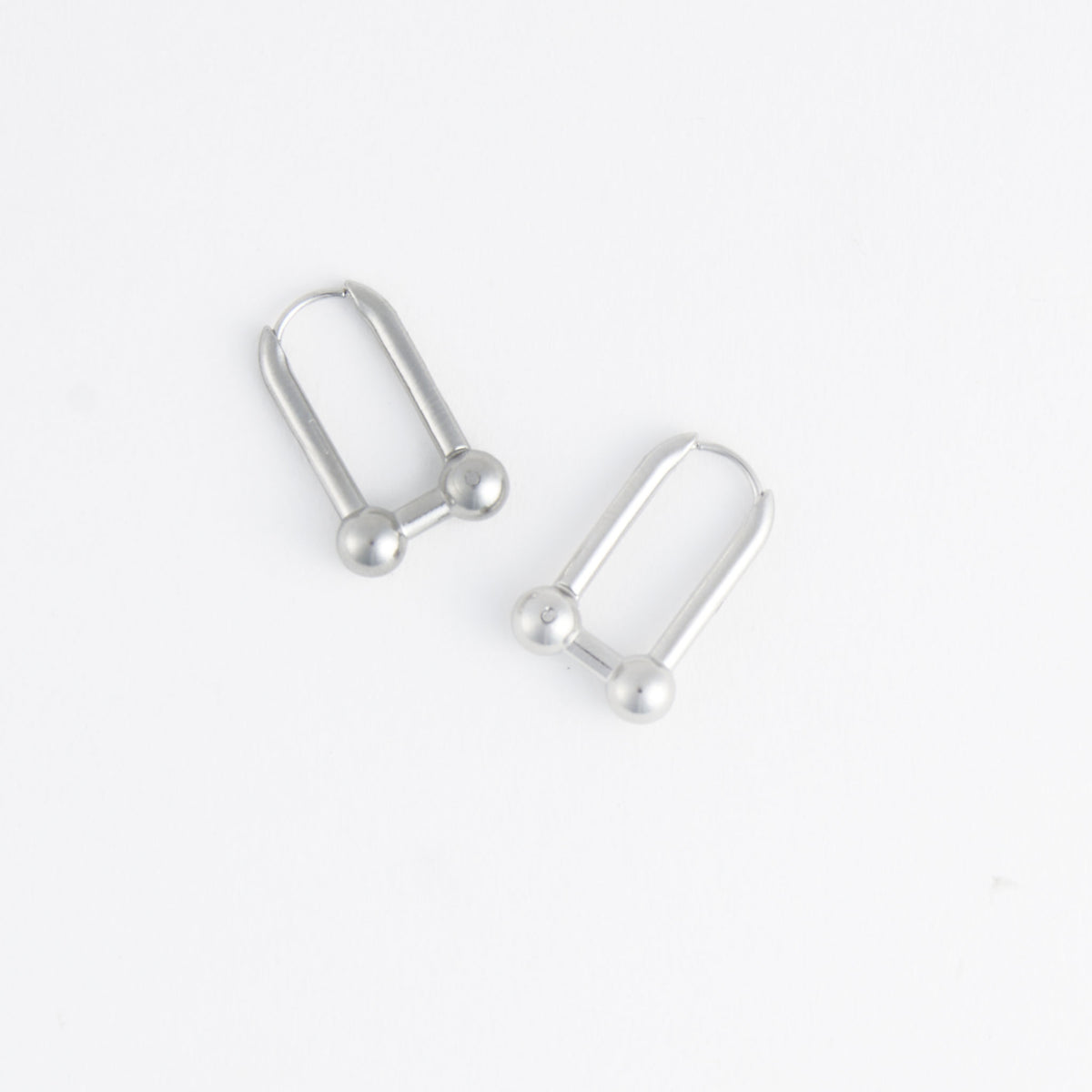 Waterproof Earrings Narelle Chunky U-Link Hoop