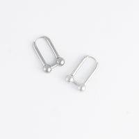 Waterproof Earrings Narelle Chunky U-Link Hoop