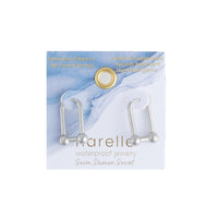 Waterproof Earrings Narelle Chunky U-Link Hoop