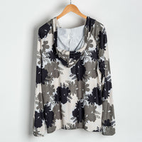 Two-Piece Long Sleeve Hooded Loungewear Pajama Set