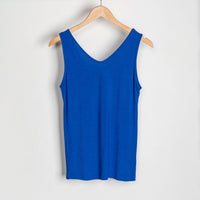 Audrey Reversible Scoop Neck and V-Neck Stretch Tank Top