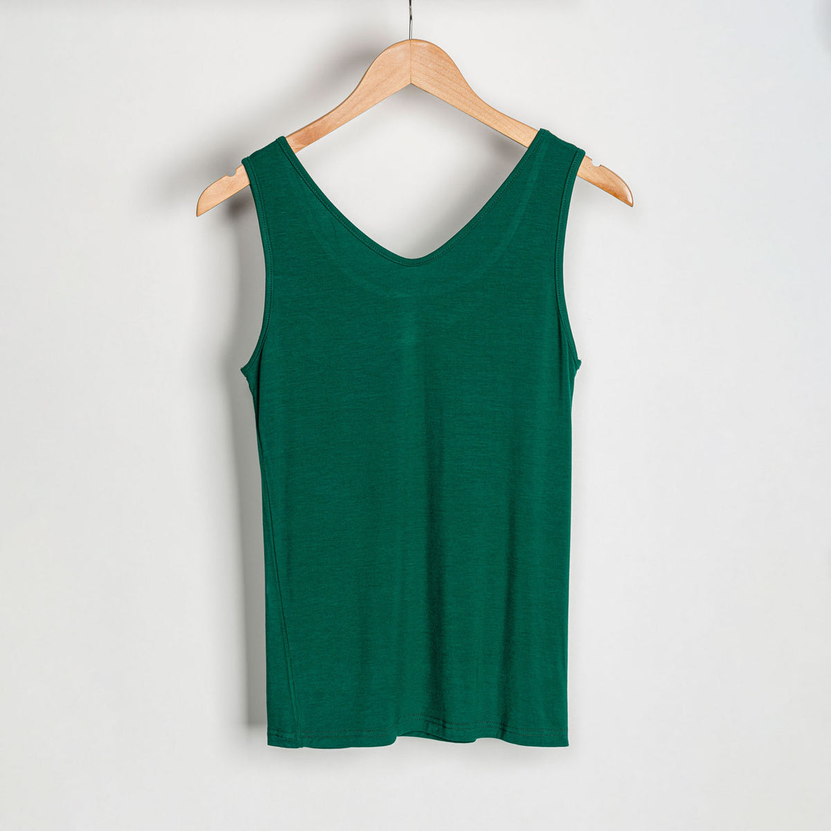 Audrey Reversible Scoop Neck and V-Neck Stretch Tank Top