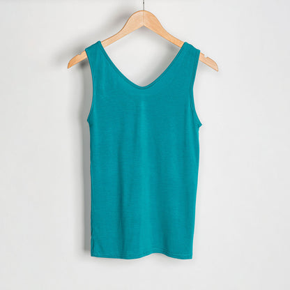 Audrey Reversible Scoop Neck and V-Neck Stretch Tank Top