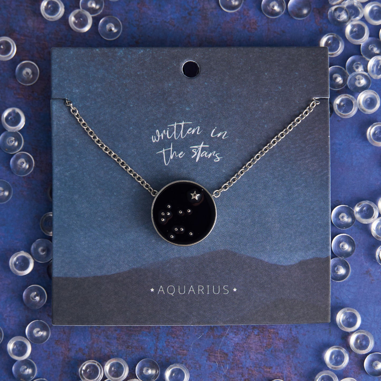 Zodiac Constellation Pendant Necklace