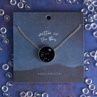 Zodiac Constellation Pendant Necklace