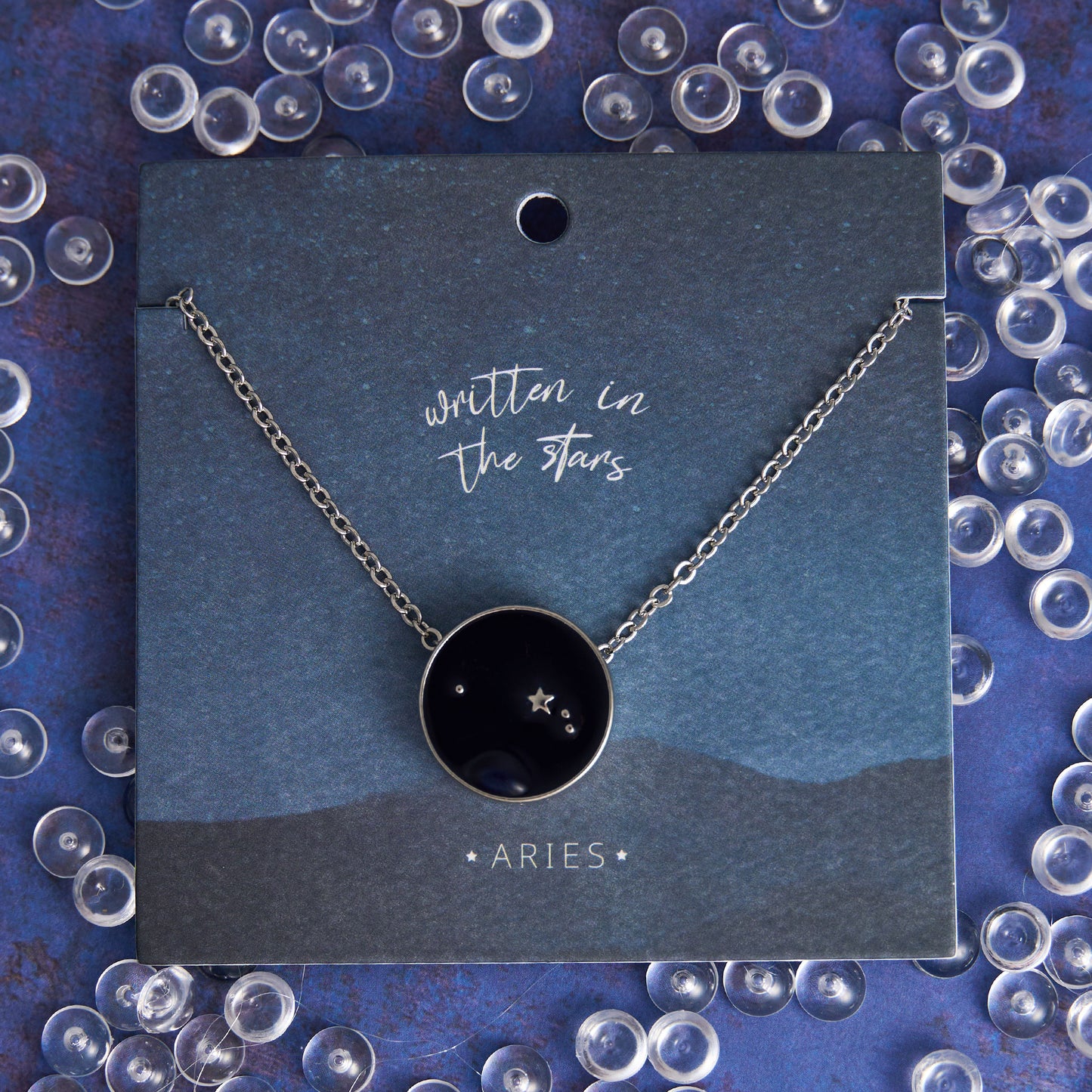 Zodiac Constellation Pendant Necklace
