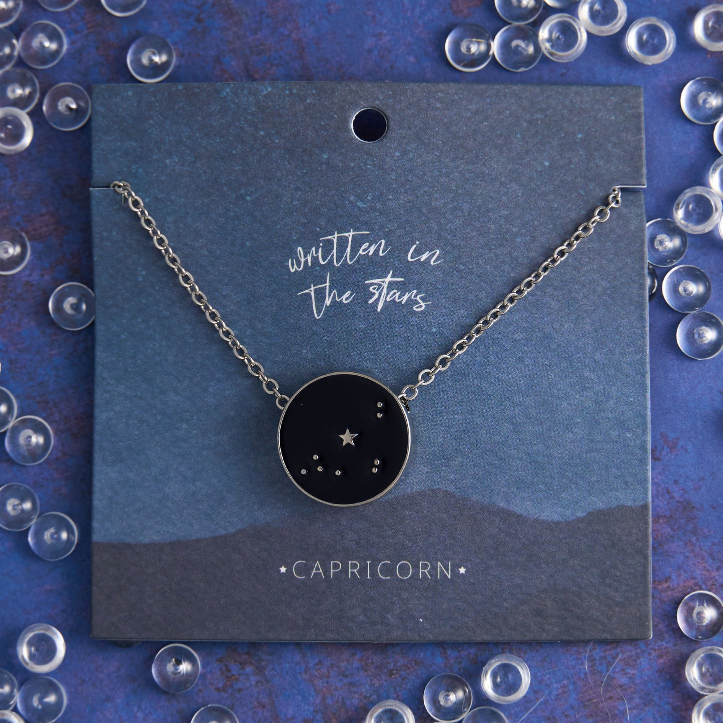 Zodiac Constellation Pendant Necklace