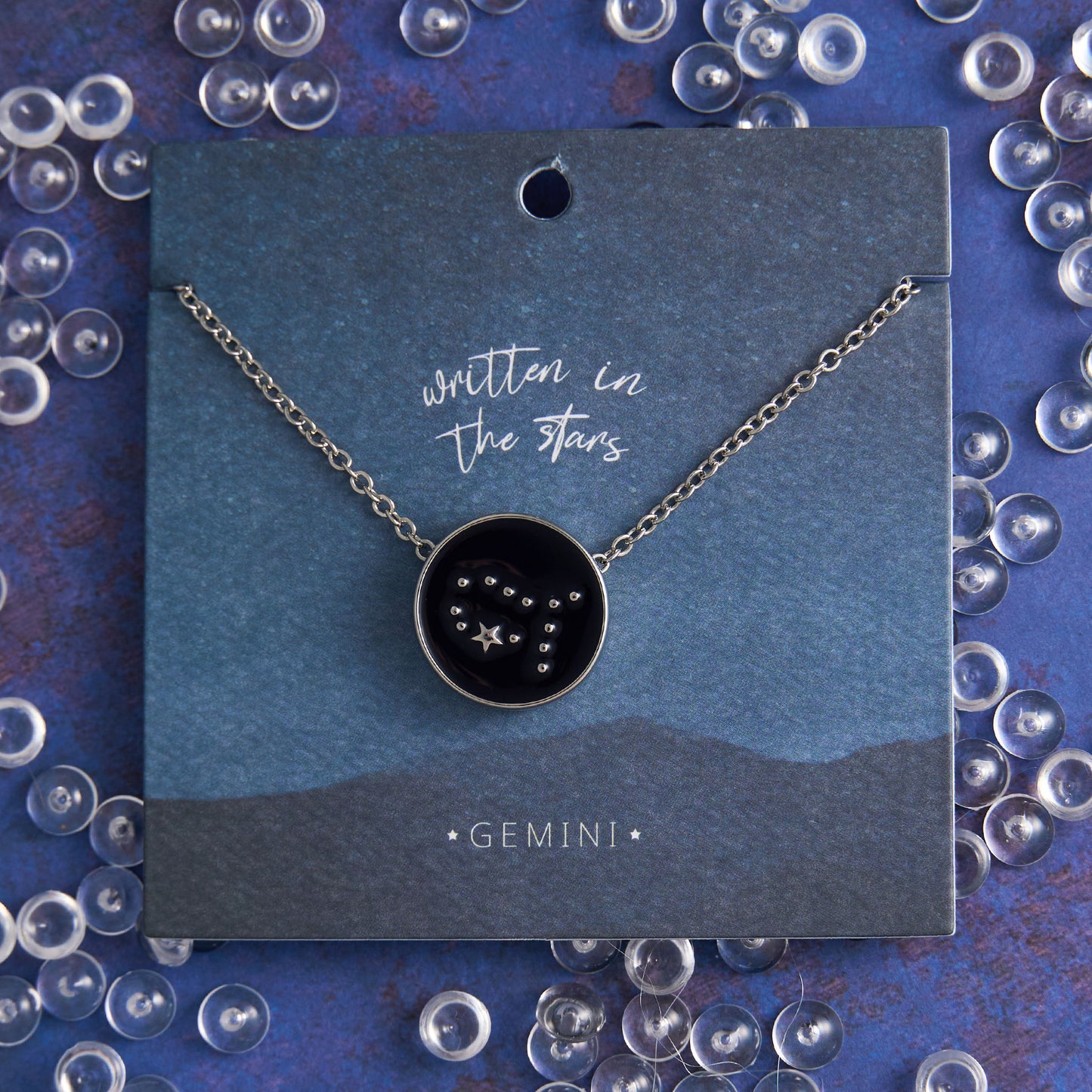 Zodiac Constellation Pendant Necklace