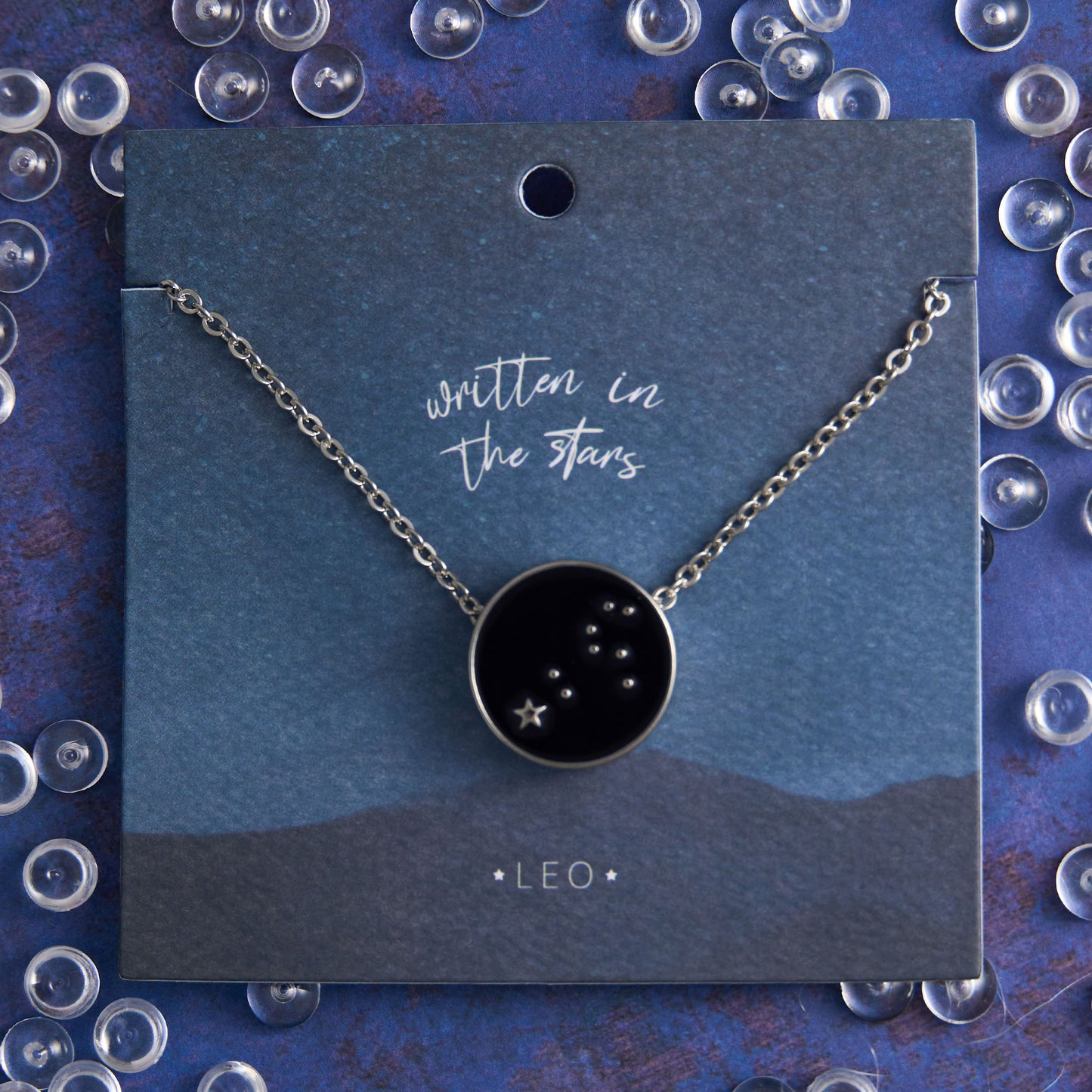 Zodiac Constellation Pendant Necklace