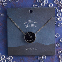 Zodiac Constellation Pendant Necklace