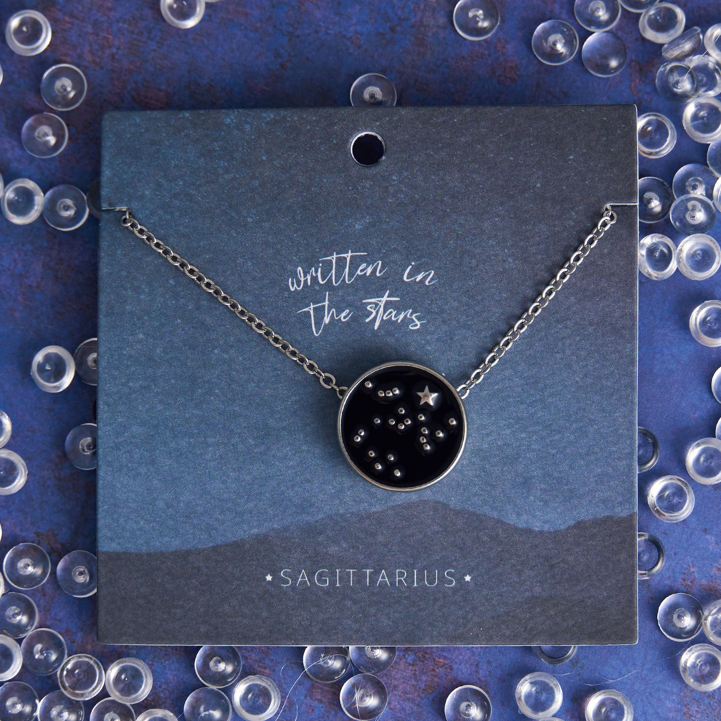 Zodiac Constellation Pendant Necklace