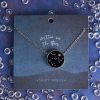 Zodiac Constellation Pendant Necklace