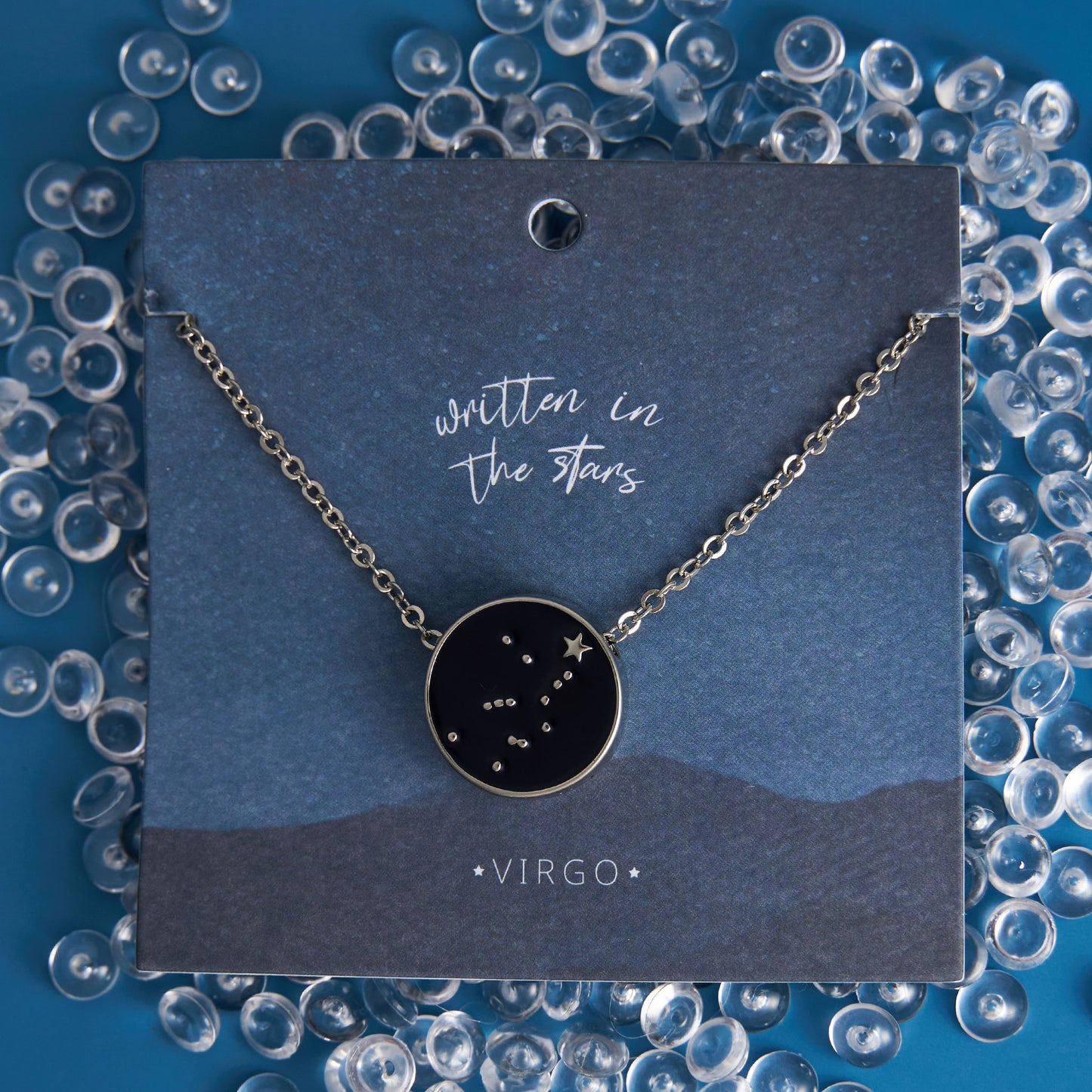 Zodiac Constellation Pendant Necklace