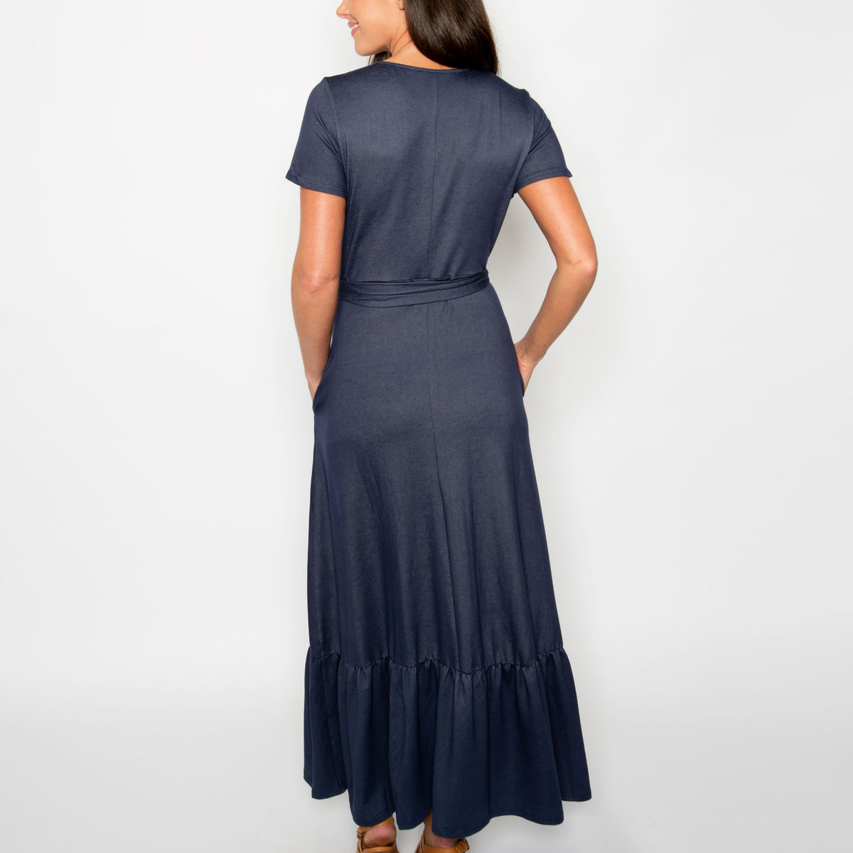 Savannah Maxi Wrap Dress