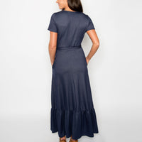 Savannah Maxi Wrap Dress