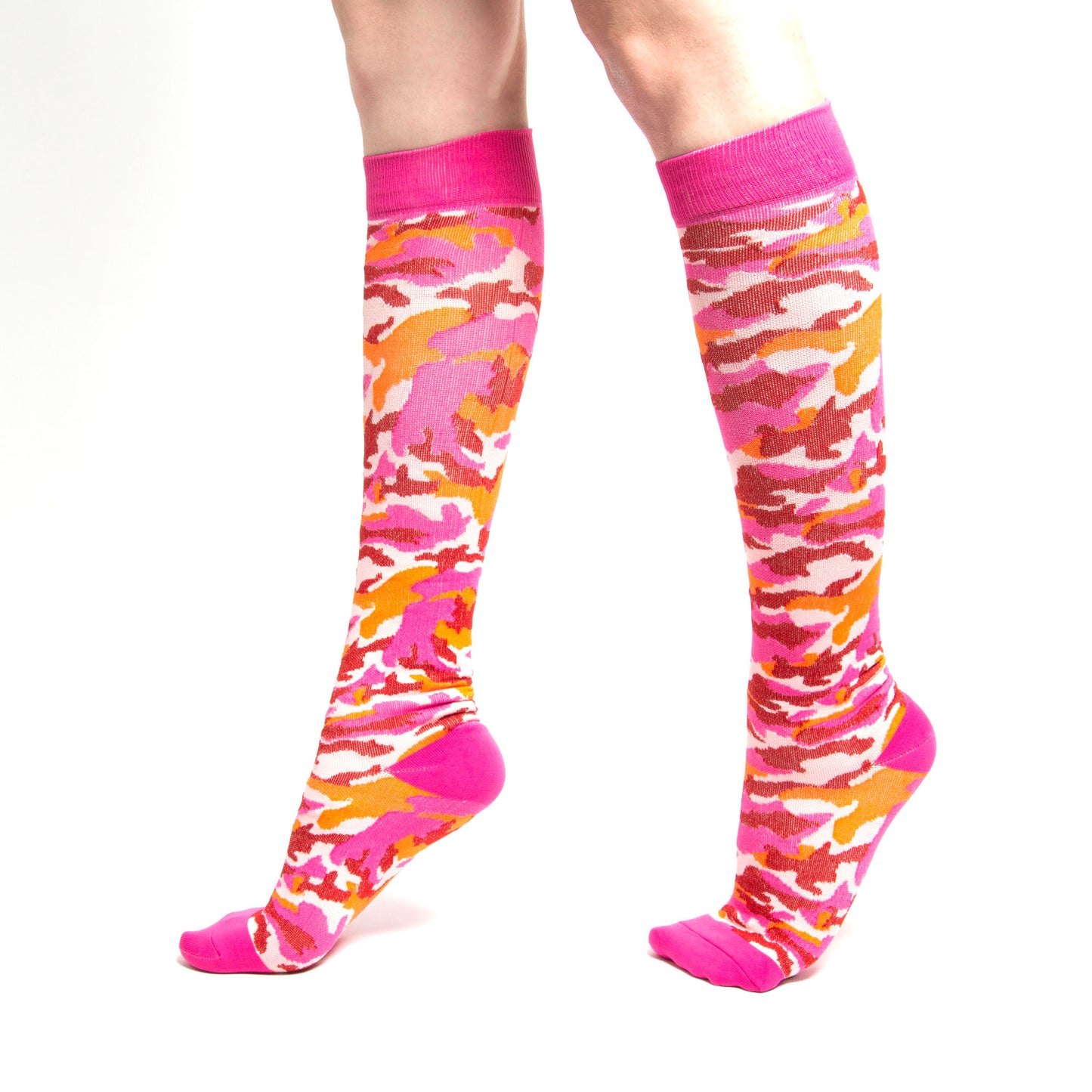 Camo Knee High 15-20mmHg Compression Socks