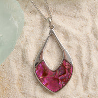 Abalone Dainty Pendant Necklace