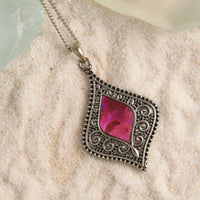 Abalone Dainty Pendant Necklace