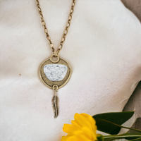 Belle Stone Pendant Necklace