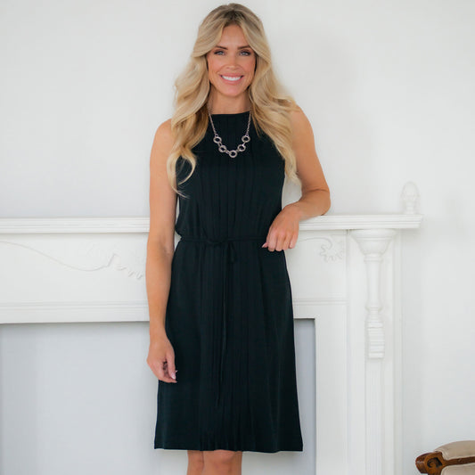 Noelle Pintuck Dress