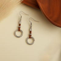 Wild Spirit Ring Drop Earrings