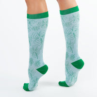 St. Patrick's Day Knee High 15-20mmHg Compression Socks