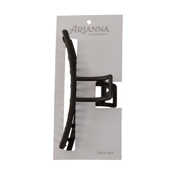 Curved Matte Metal Hair Claw Clip