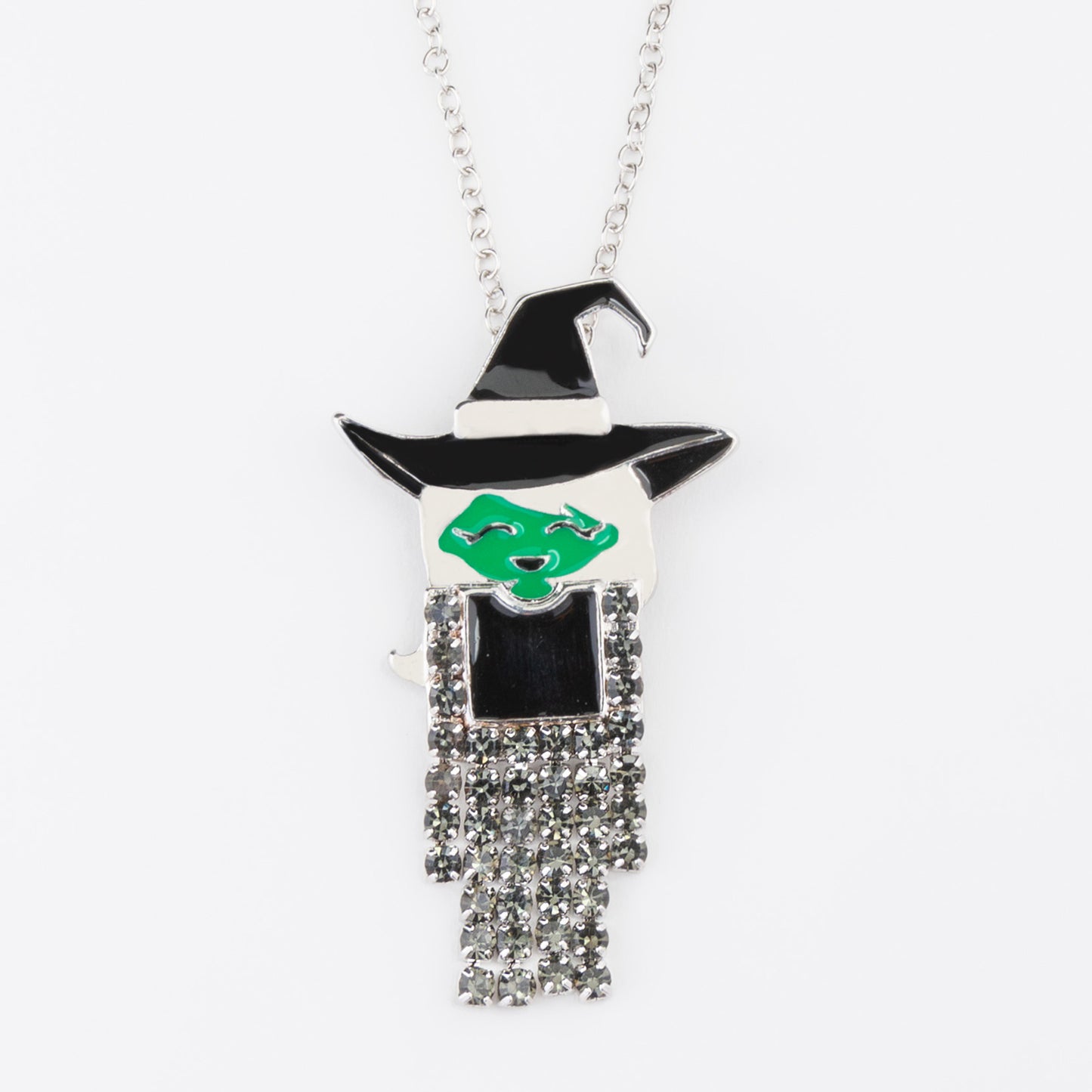 Halloween Sabrina Witch Pendant Necklace
