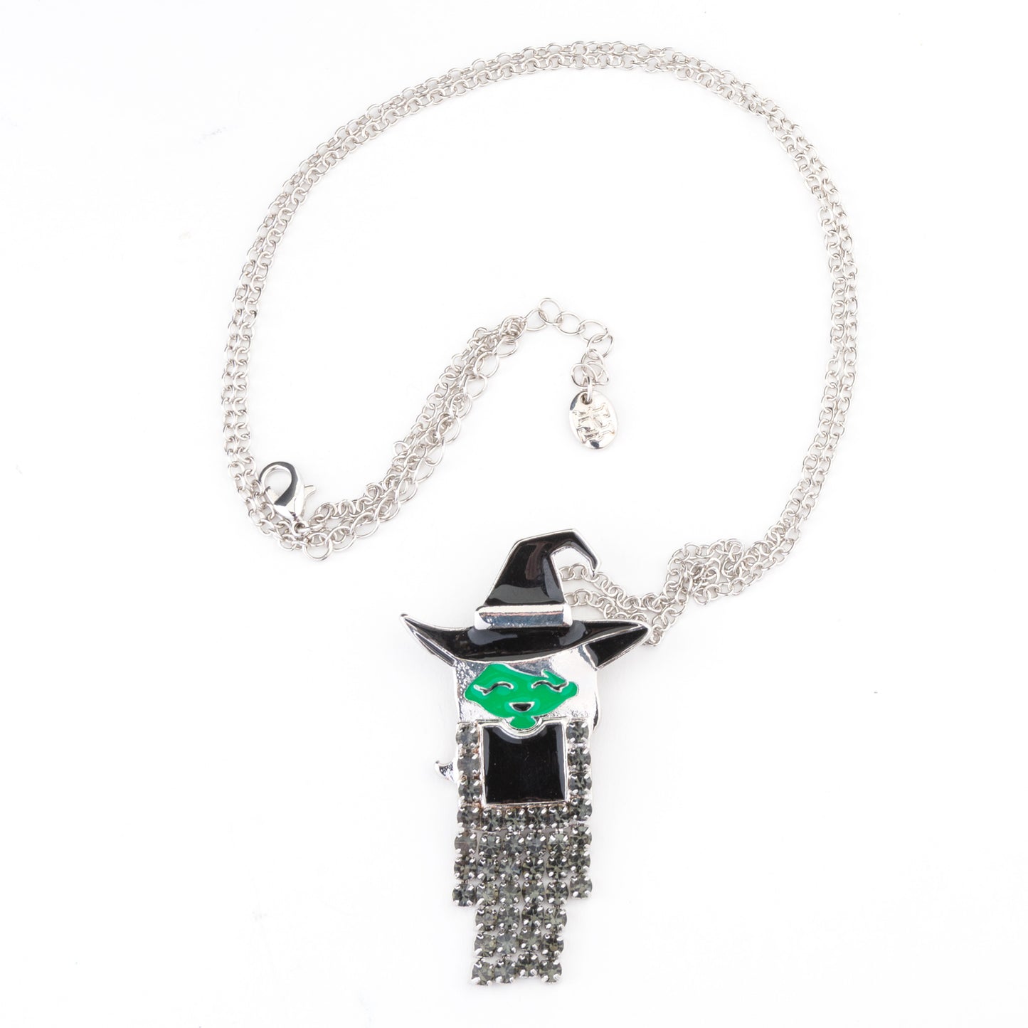 Halloween Sabrina Witch Pendant Necklace