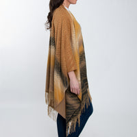 Winter Scout One Size Plaid Tasseled Wrap