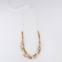Rivka Multi-Strand Shell 19" Beaded Necklace