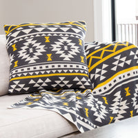 Skye 18x18" Recycled Cotton Decorative Throw Pillow