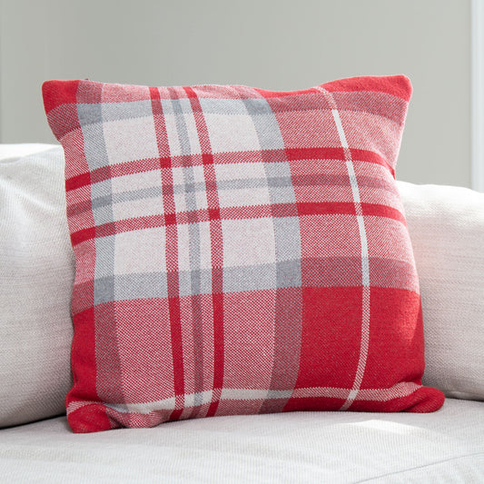 Alith 18x18" Recycled Cotton Decorative Holiday Pillow