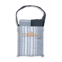 3 Piece Black Stripe Kitchen Tea Towel Set