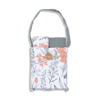 3 Piece Grey Floral Kitchen Tea Towel Set