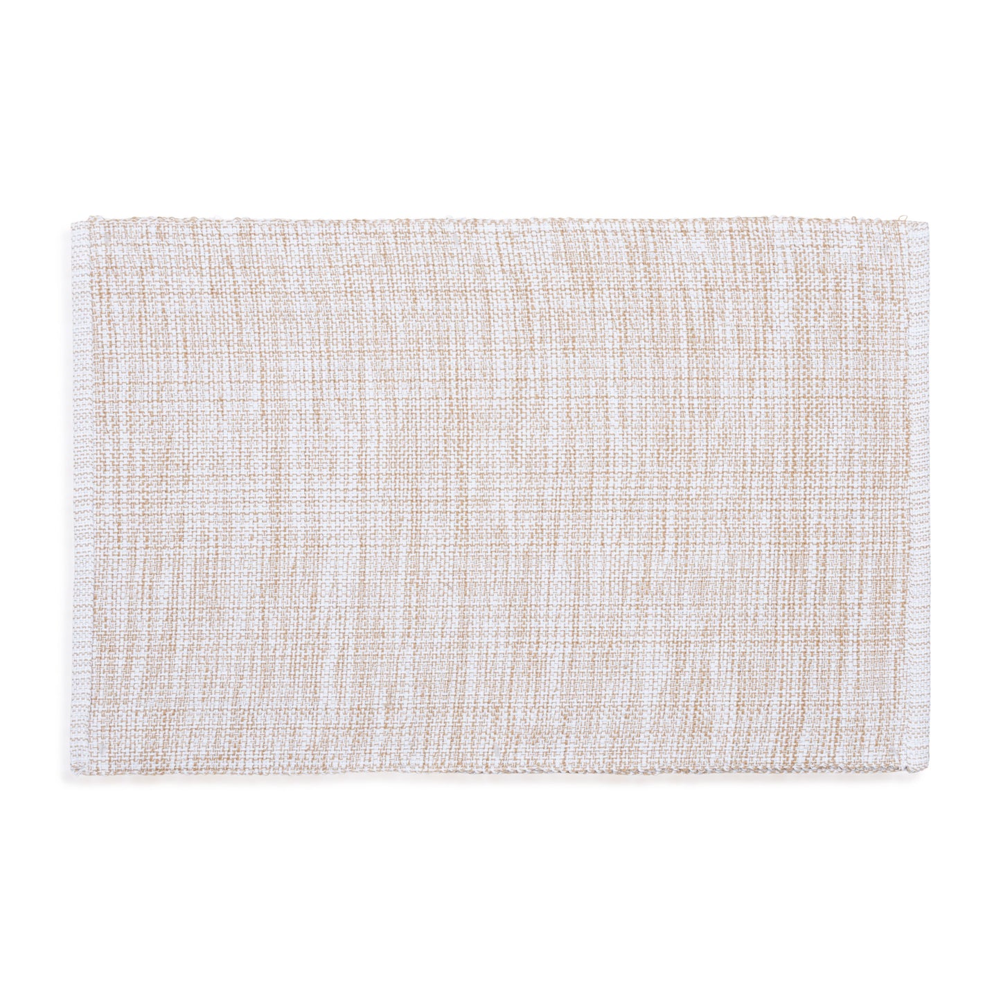 Tan Textured Woven Dining Room Table Placemat