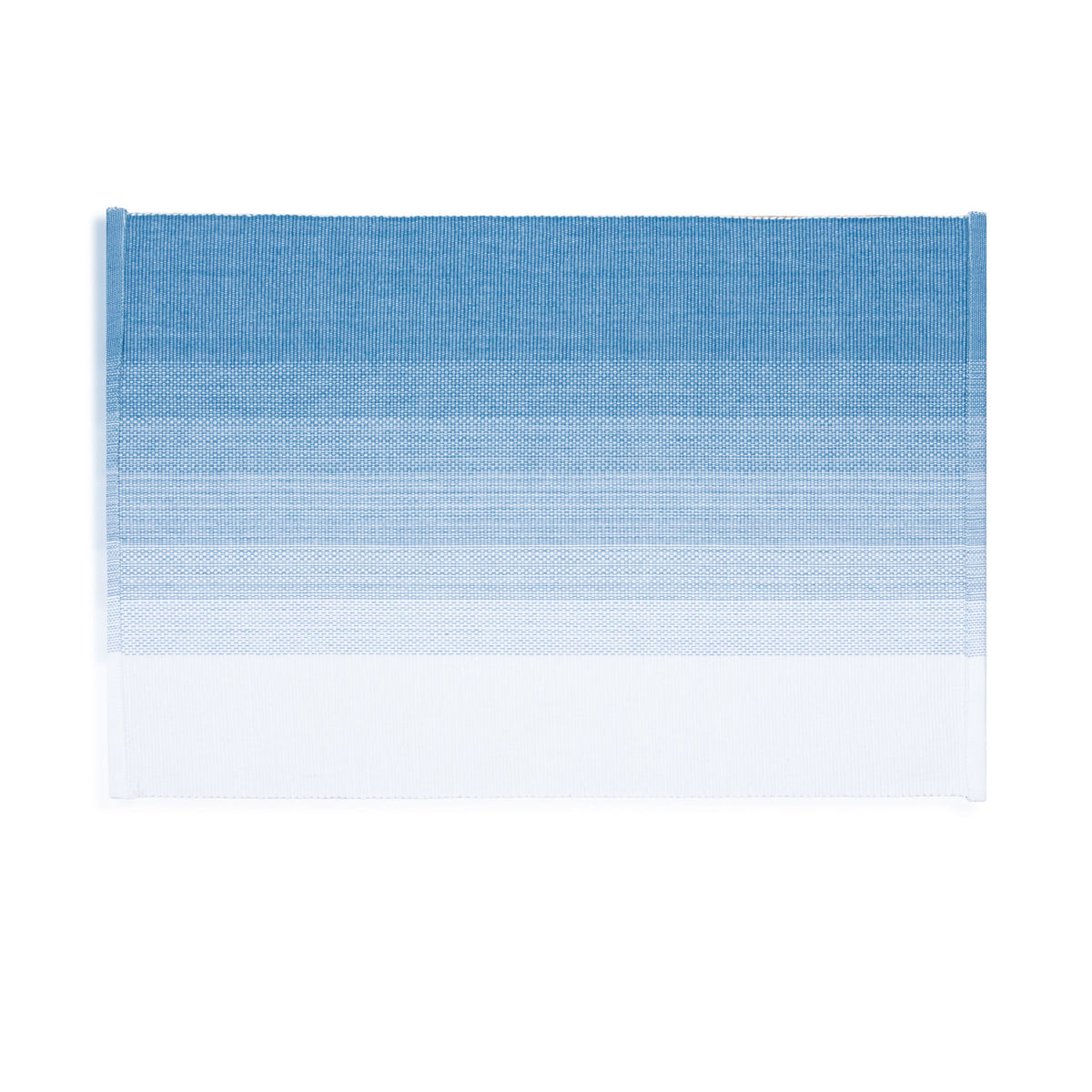 Blue Ombre Woven Dining Room Table Placemat