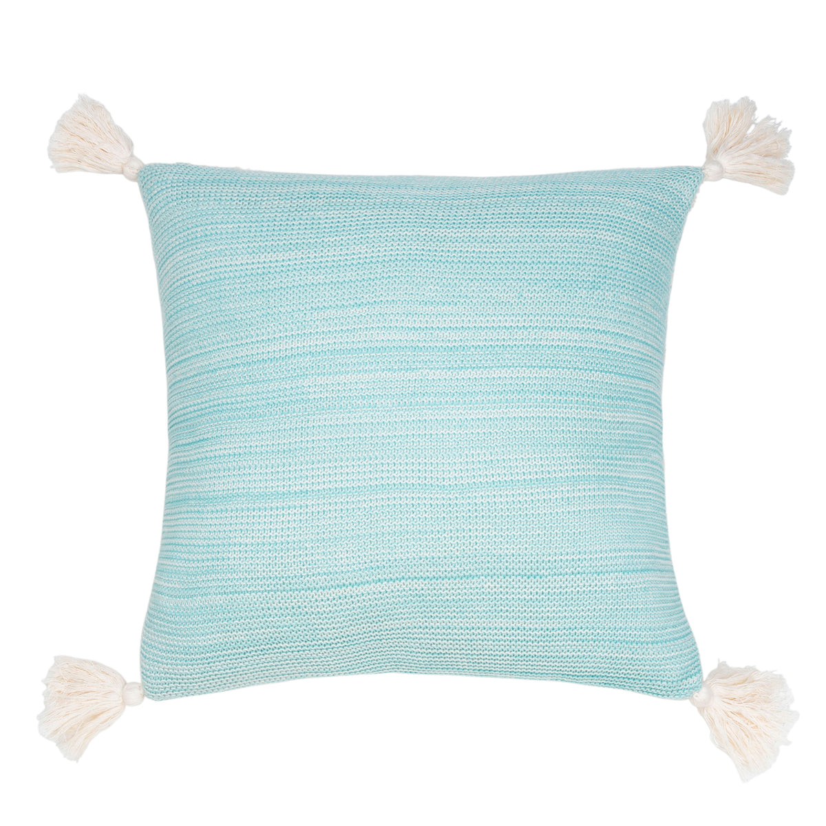 Necalli 18X18" Reversible Striped Cotton Throw Pillow