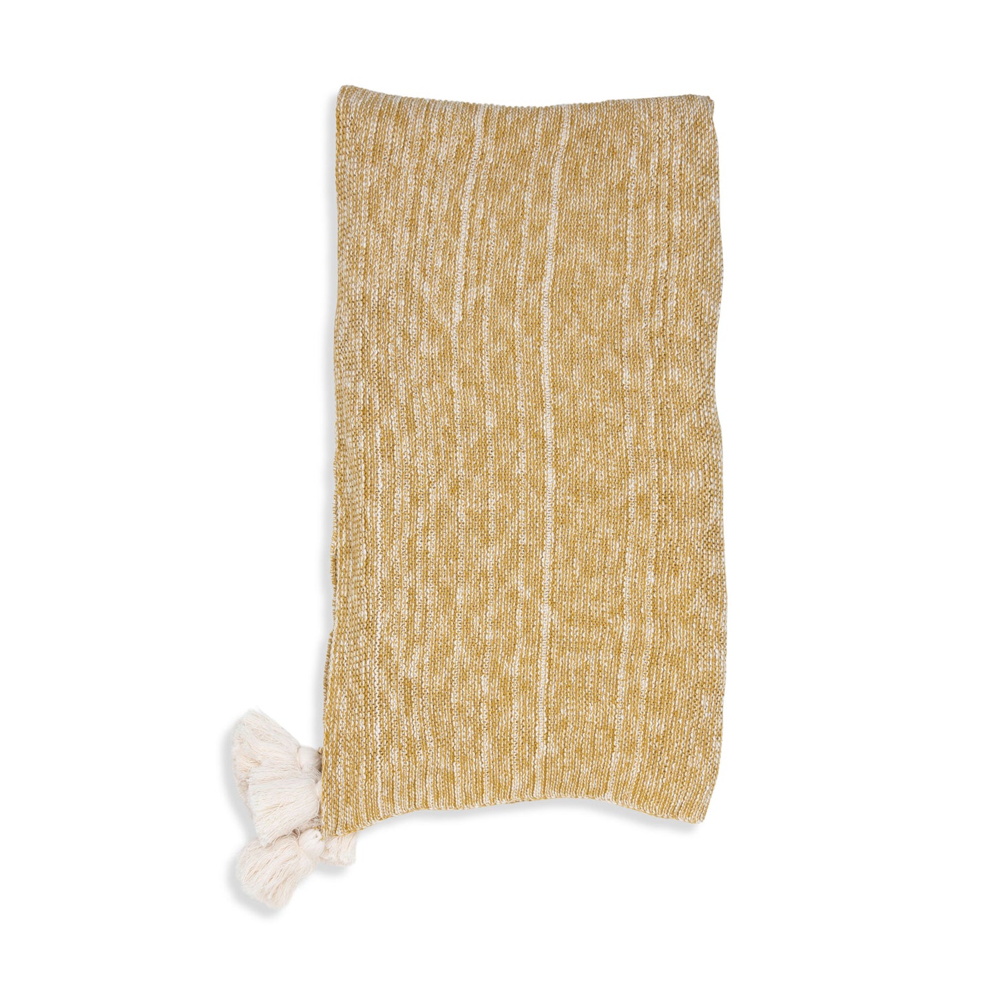 Necalli 50x60" Cotton Decorative Marled Knit Throw Blanket