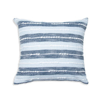 Romy 18X18" Handwoven Striped Indoor/Outdoor Throw Pillow