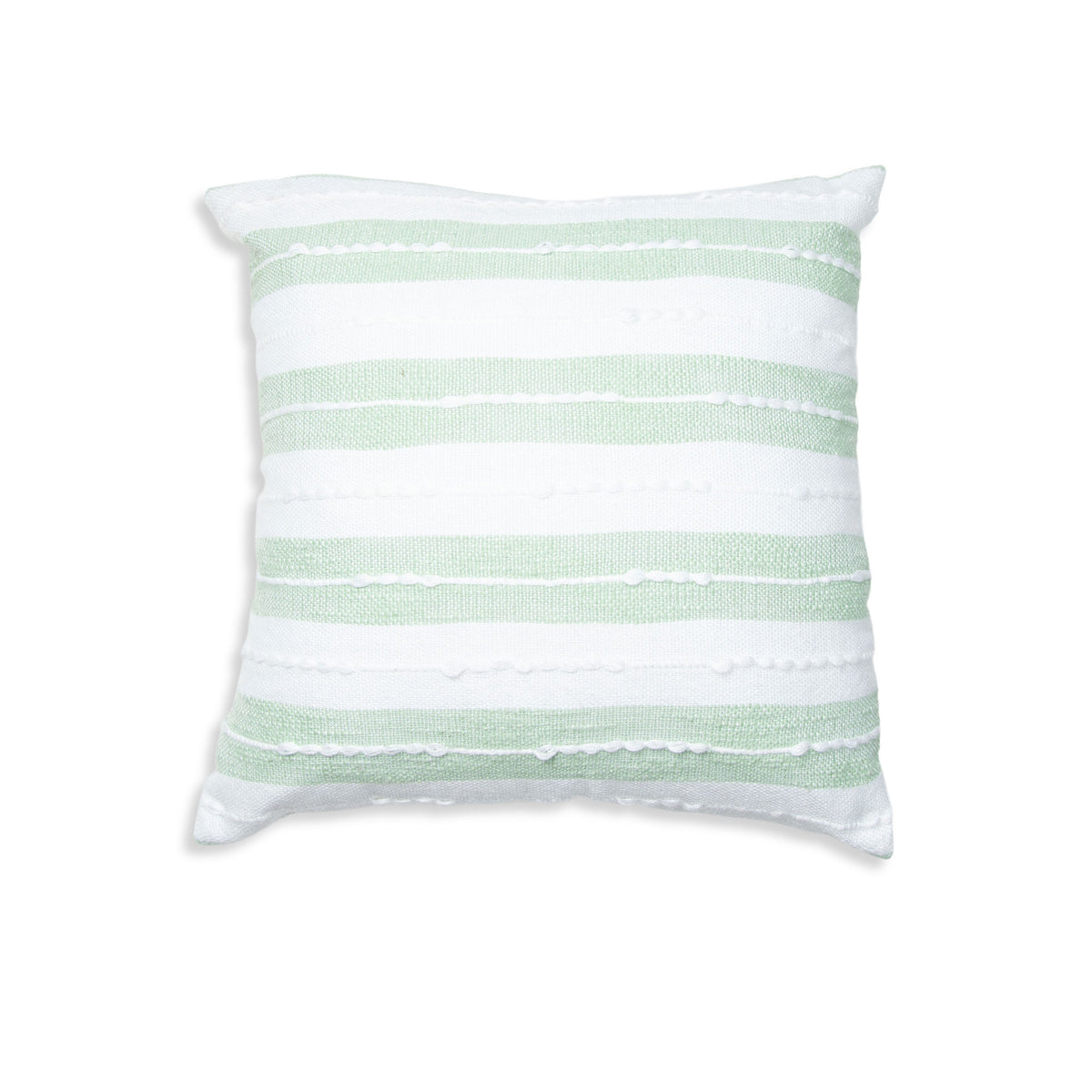Romy 18X18" Handwoven Striped Indoor/Outdoor Throw Pillow