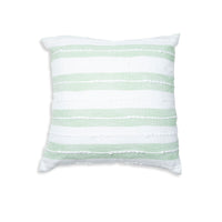 Romy 18X18" Handwoven Striped Indoor/Outdoor Throw Pillow