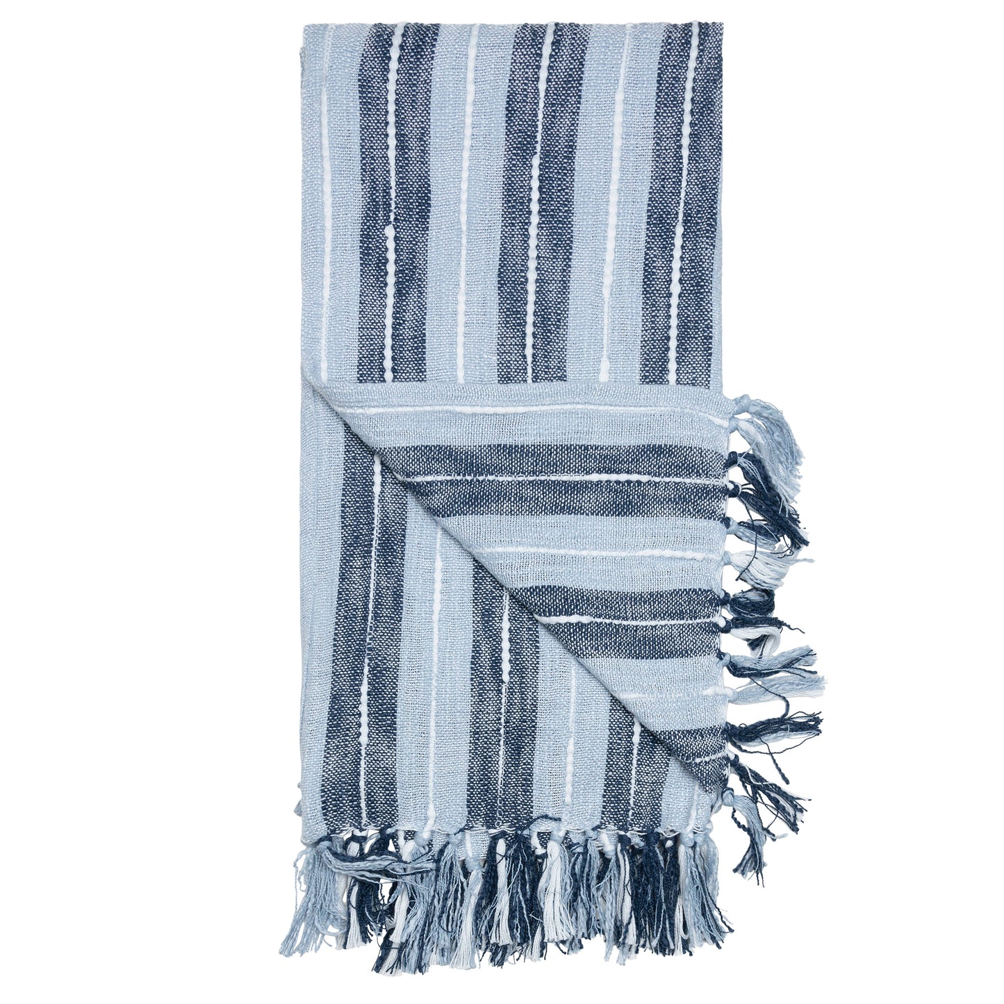 Romy 50x70" Indoor/Outdoor Recycled Woven Throw Blanket
