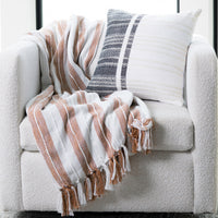 Romy 50x70" Indoor/Outdoor Recycled Woven Throw Blanket