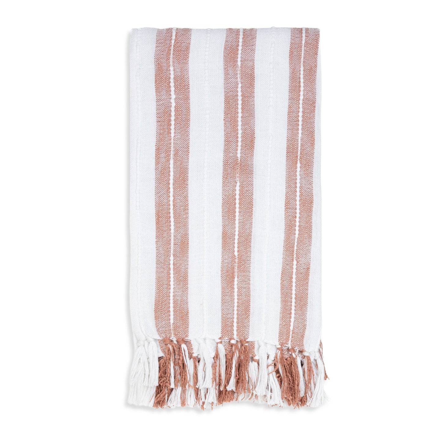 Romy 50x70" Indoor/Outdoor Recycled Woven Throw Blanket