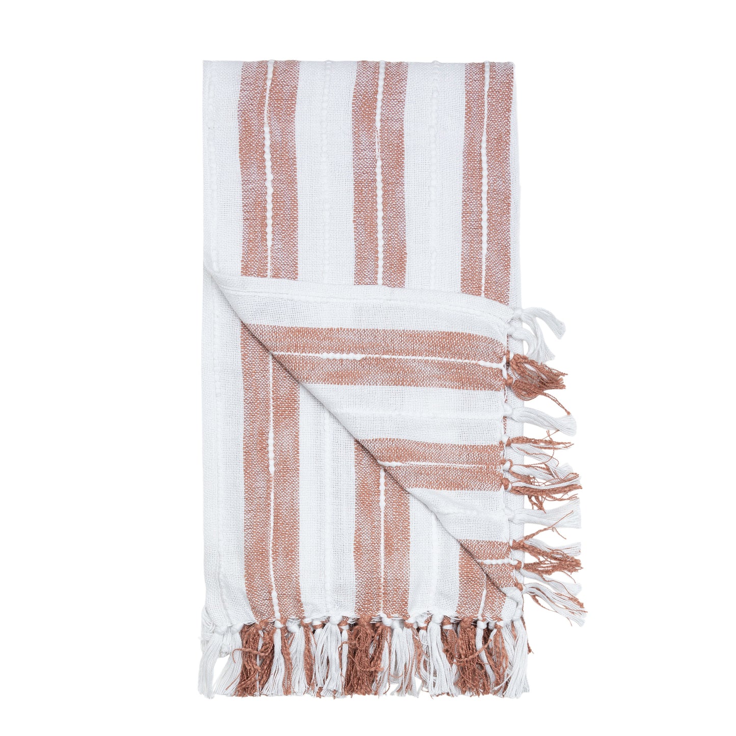 Romy 50x70" Indoor/Outdoor Recycled Woven Throw Blanket