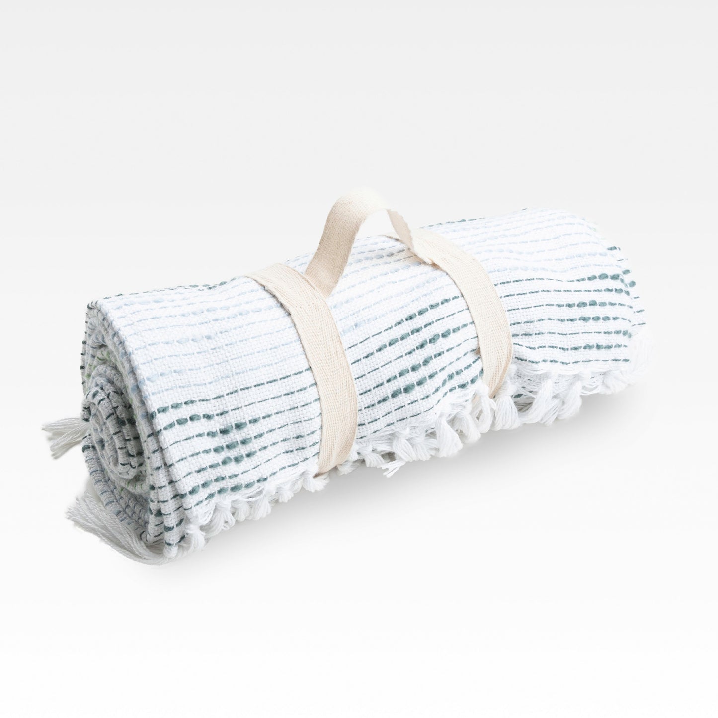 Zahara 50x70" Indoor/Outdoor Recycled Woven Throw Blanket