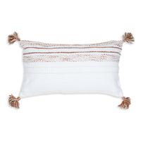 Tylanne 12X22" Handwoven Striped Indoor/Outdoor Throw Pillow