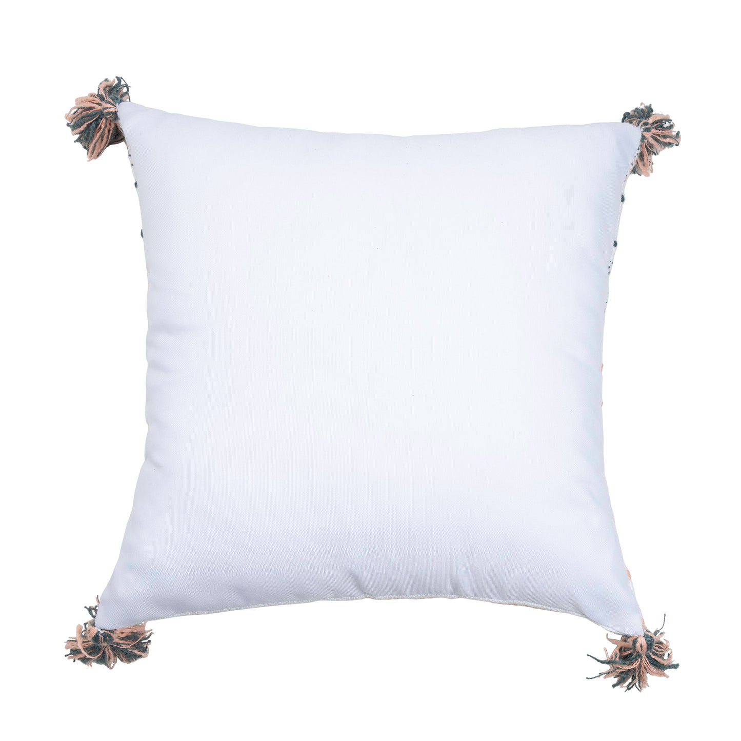 Tylanne 18X18" Handwoven Striped Indoor/Outdoor Throw Pillow