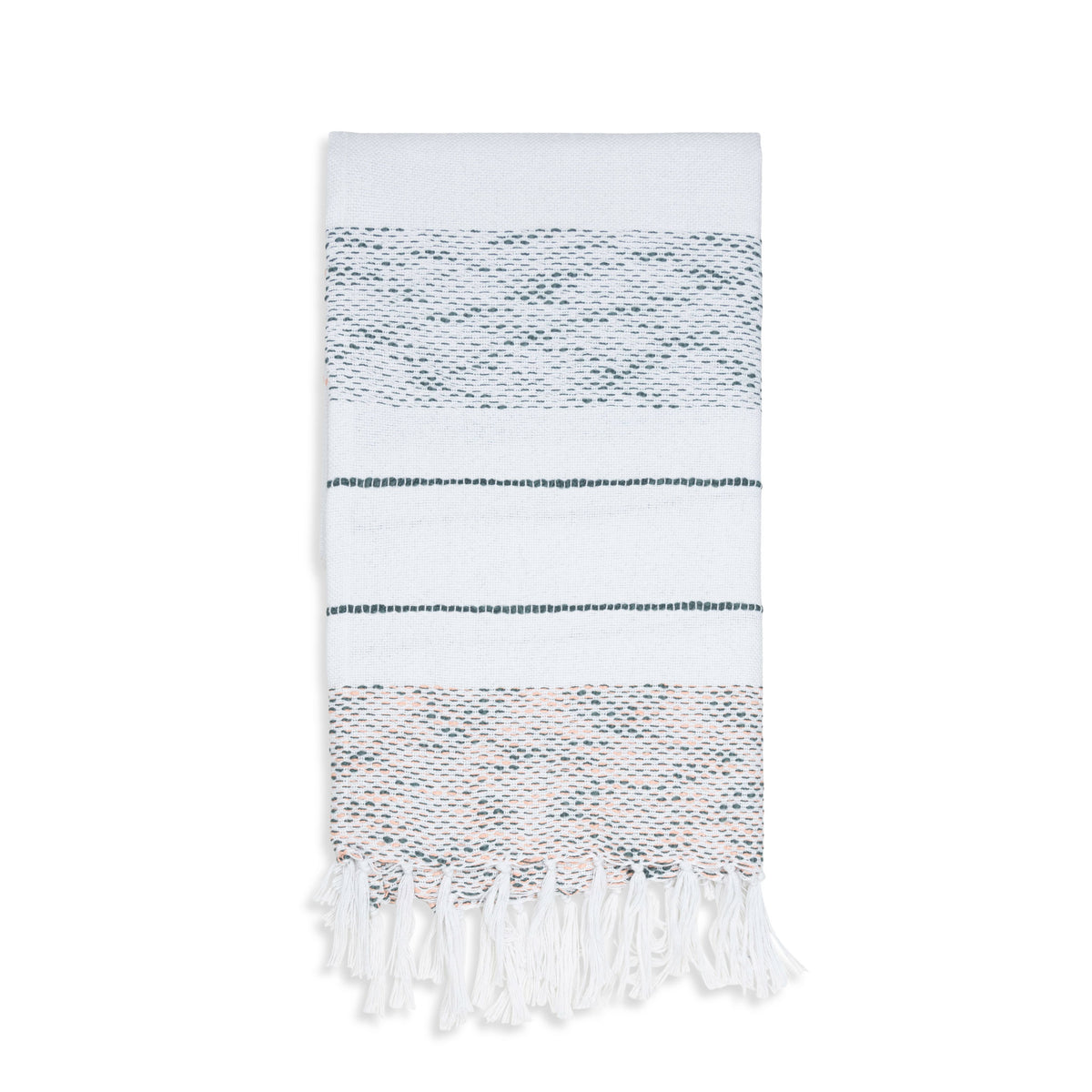 Tylanne 50x70" Indoor/Outdoor Recycled Woven Throw Blanket